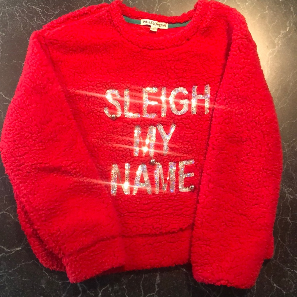 Sleigh my name ugly Christmas sweater 🎄